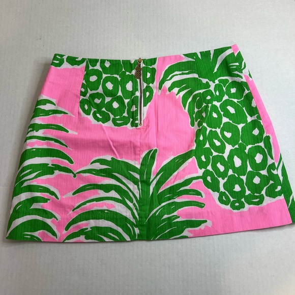 Lilly Pulitzer Pink Pout Flamenco Mini Skirt Size 4 - Picture 2 of 9